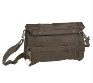 Genuine Swiss Army Surplus Waterproof Gas Mask Bag Olive