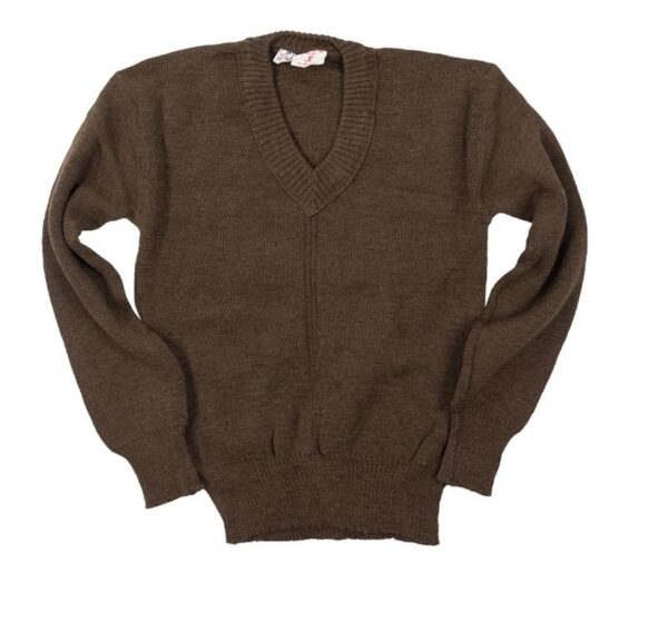 Original French military army suplus KNITTED pullover in a range of sizes
