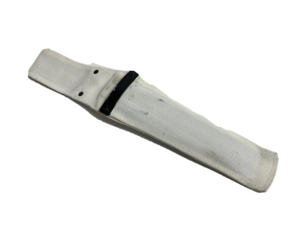 British army surplus ceremonial white bayonet frog