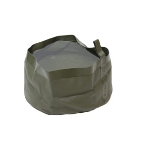 Genuine Dutch Army Vinyl Rubberised Water Wash Bowl OD Green