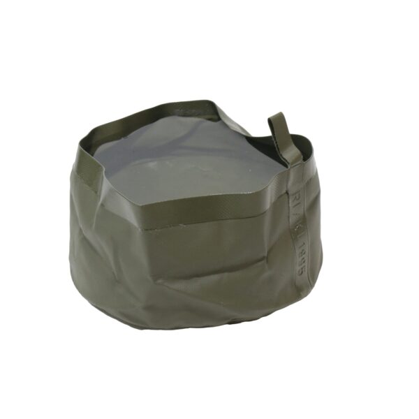 Genuine Dutch Army Vinyl Rubberised Water Wash Bowl OD Green