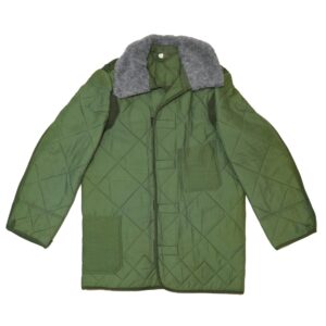 Genuine Czech Army Surplus Cotton Vintage Olive Parka Liner