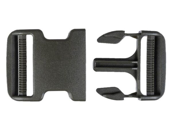 Mil-Tec Large Buckle 50mm Black Repair Replace Bergen - Image 2