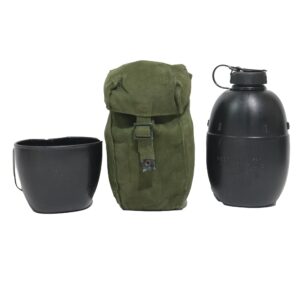 Genuine British Army Surplus 58 Pattern Water Pouch and Bottle Canvas