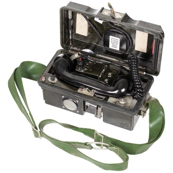 Genuine East German NVA Army Surplus Supergrade Field Telephone