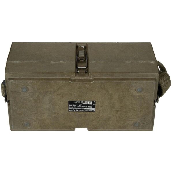 Genuine Germany Army Surplus Krone WF Field Telephone in Case - Image 4