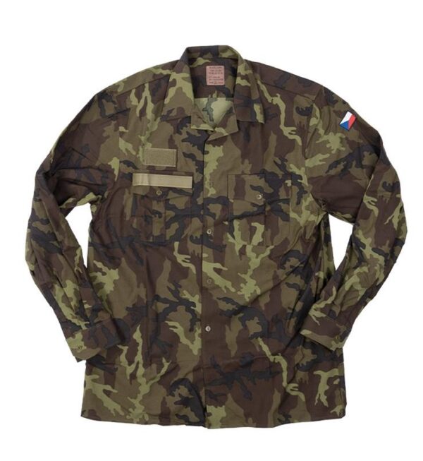 Genuine Czech Army Type 95 Camouflage Long Sleeve Field Shirt BRAND NEW