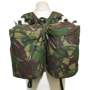 Genuine British Army Surplus Day Pack Rocket Pouches Side DPM Camo With Yoke
