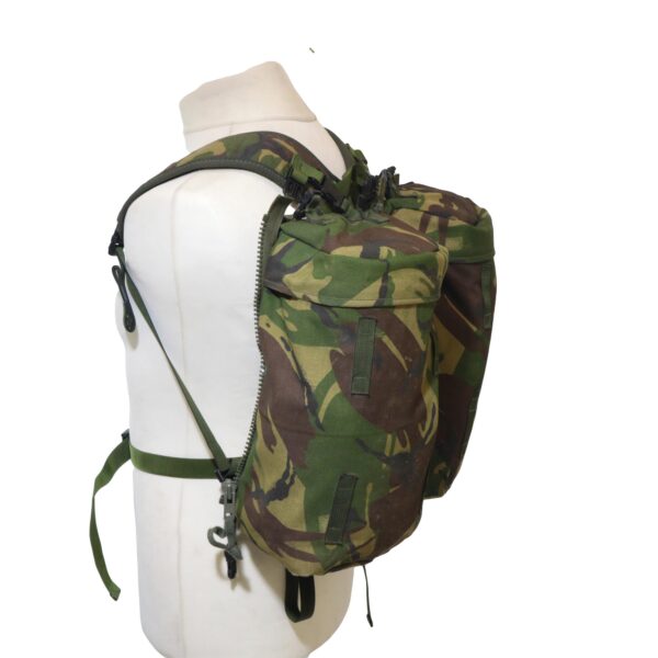 Genuine British Army Surplus Day Pack Rocket Pouches Side DPM Camo With Yoke - Image 2