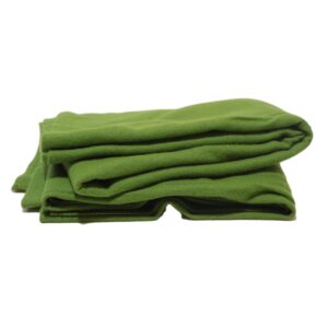 Genuine British Army Surplus Moss Green Blanket Stitched edge Large