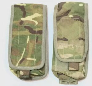 British army surplus  MTP camo double ammuntion pouches molle G1 osprey 2 mag - SINGLE STOCK ITEM