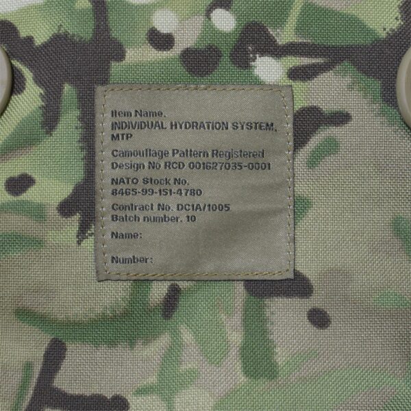 Genuine British Army Individual Hydration System with Camelbak Bladder - Image 2