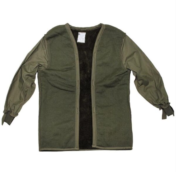 Genuine Dutch Army Surplus Cold Weather Button in Parka Liner