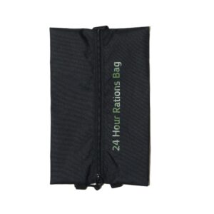 Genuine British Army 24 Hour Rations Carry Bag Black