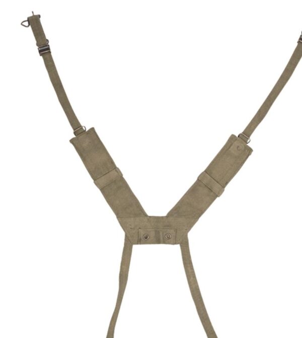 Genuine Belgian Army M56 Cotton Field Webbing Suspenders
