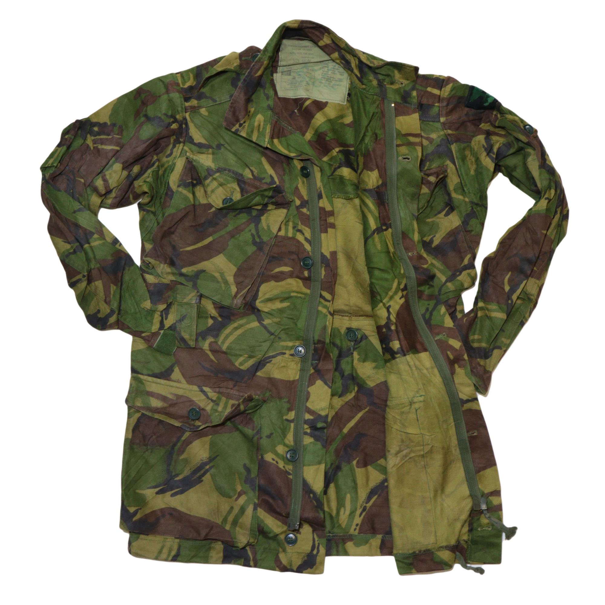 Genuine British Army DPM camouflage Vintage Smock Surplus & Lost