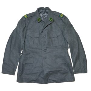 Genuine Swiss Army Surplus Uniform Lined Wool Jacket Grey Grade 1