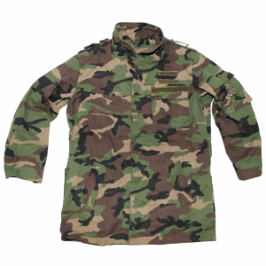 Czech army surplus M97 woodland camouflage parka