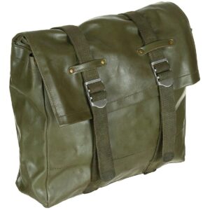 Genuine Swedish Army Waterproof PVC Olive Green Bag