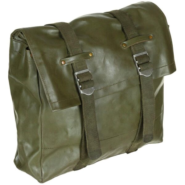 Genuine Swedish Army Waterproof PVC Olive Green Bag