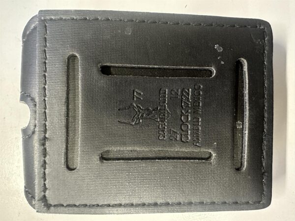 Safariland GLOCK 77 27,12 double pistol magazine pouch leather MINT - Image 2