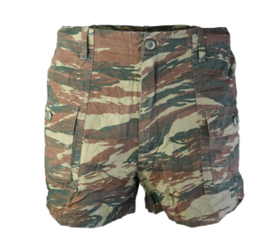 Greek Lizard Pattern Camouflage Summer Field Shorts