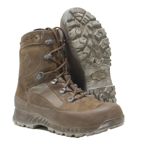 Genuine British Army Issue Haix High Liability Desert Combat Boots