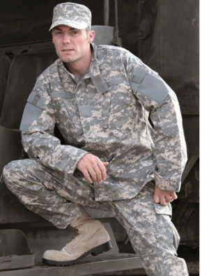 Original  US American army AT Digital camouflage jacket
