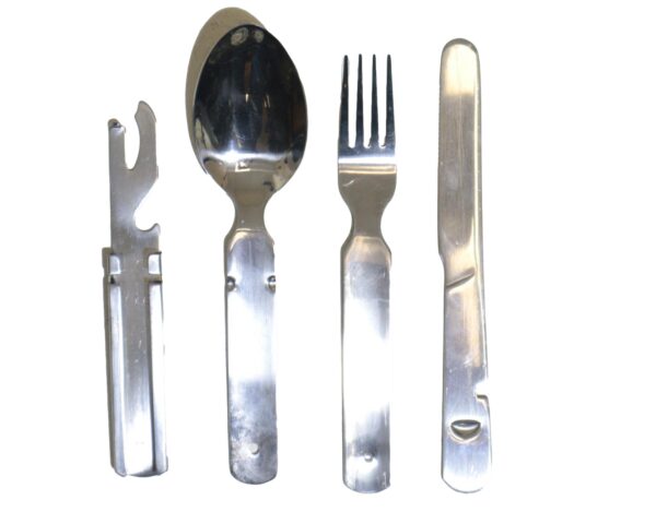 Genuine British Army Stainless Steel Cutlery Set KFS - Image 2