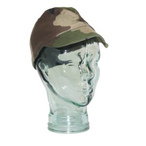 Genuine French Army Surplus Woodland Camouflage Summer Cap