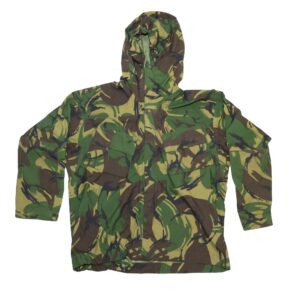 British army surplus MVp DPM camouflage waterproof smock with hood