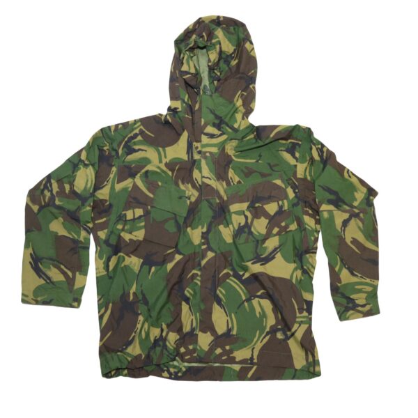 British army surplus MVp DPM camouflage waterproof smock with hood