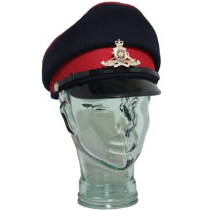 Genuine Royal Artillery Black Red Dress Uniform Cap Female