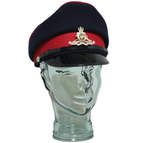 Genuine Royal Artillery Black Red Dress Uniform Cap Female