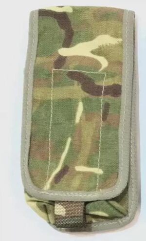 British army surplus  MTP camo double ammuntion pouches molle G1 osprey 2 mag - SINGLE STOCK ITEM