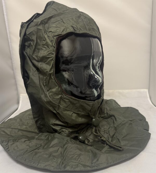 British military surplus aircrew pilot waterproof survival hood
