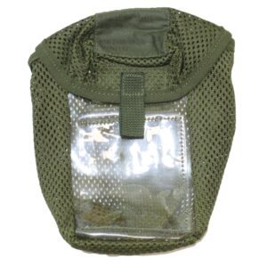 Genuine British Army Surplus OD IRR Small Mesh Bag