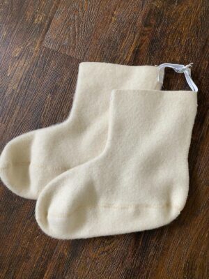 US Military Surplus Extreme Cold Weather N3B 100% Wool Mukluk Boot Liner Medium