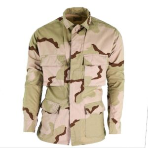 US American army surplus 3 colour ripstop BDU field jacket