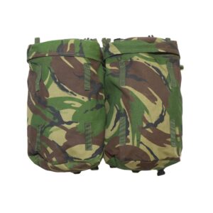 Pair Genuine British Army Side Rocket Pouches DPM Camo Grade 1