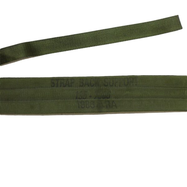 Genuine British Army Webbing Strap Back Support Olive Rucksack - Image 2