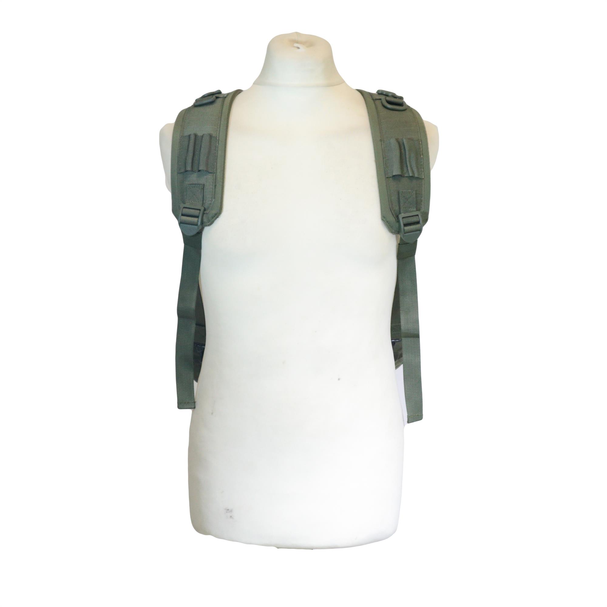 Austrian Pilot Rucksack Webbing Straps Genuine Olive New Army Surplus - Image 3