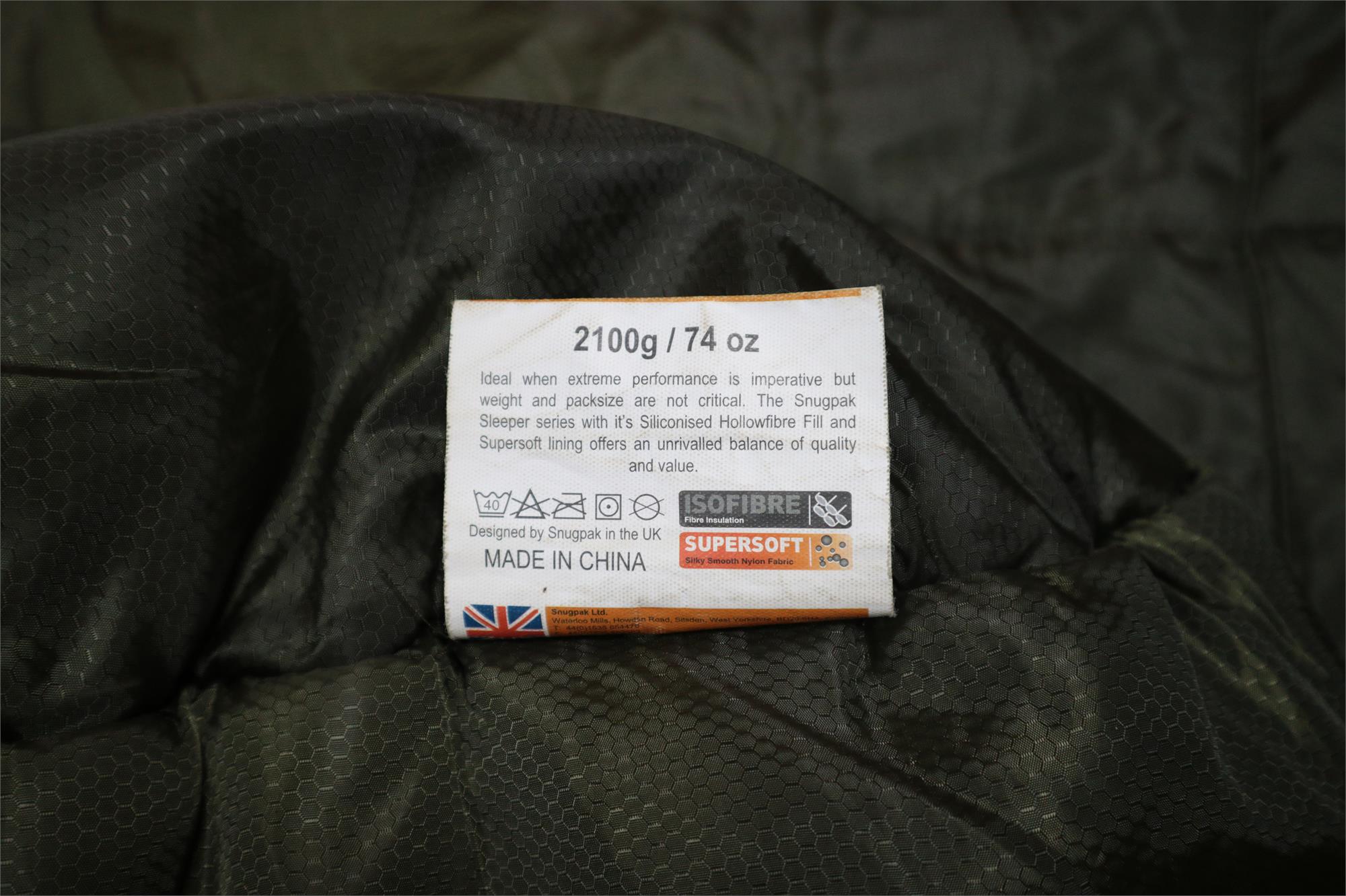 British Army Snugpak Sleeper Extreme 4 Season Sleeping Bag - Image 2