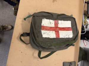 British military surplus medical side pouch for bergen