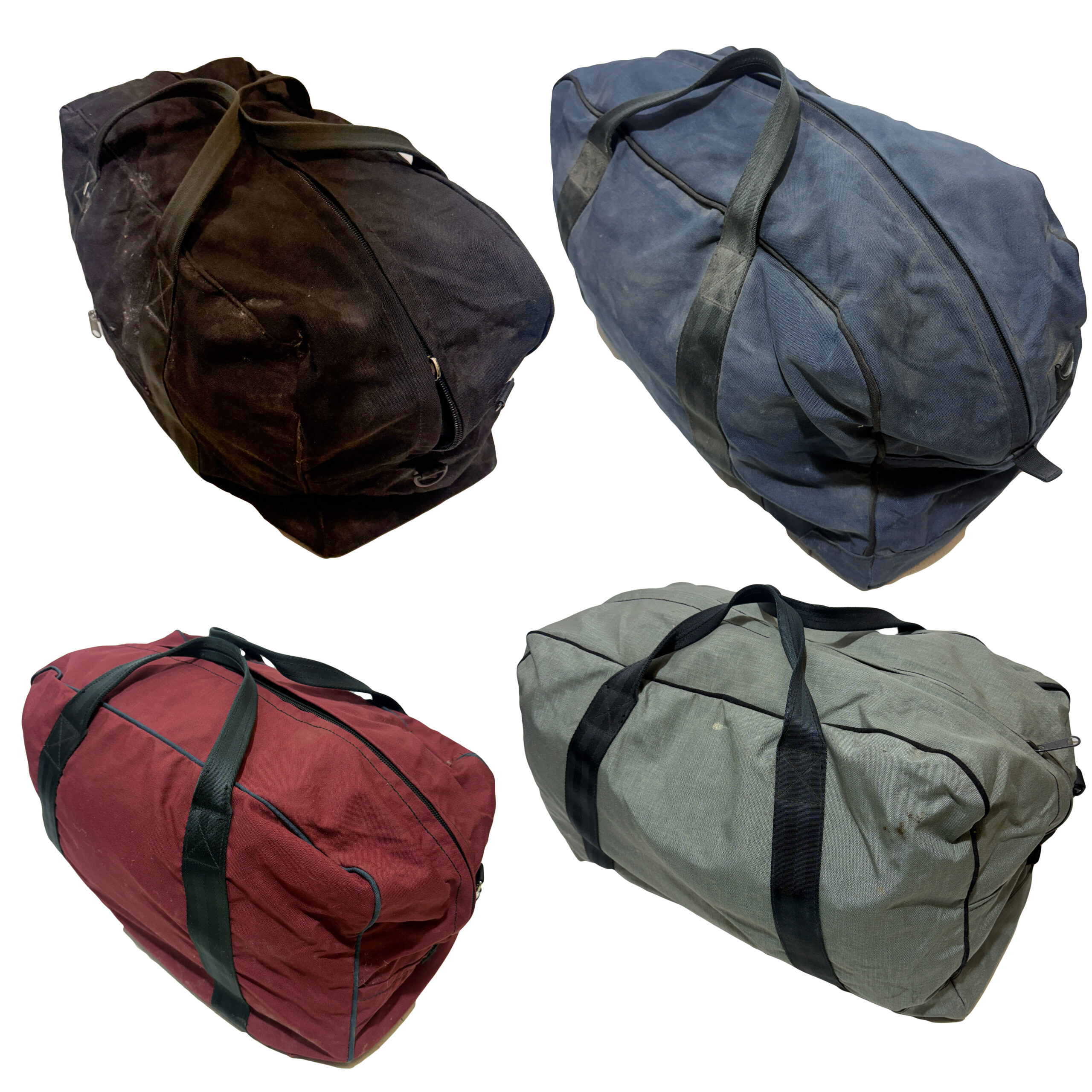 British army surplus vintage cordura holdalls range of colours