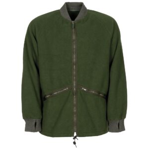 Genuine British Army Surplus Olive Green Fleece Jacket