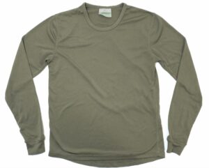 British Army surplus PCS Light  Olive Thermal Vest / Base Layer