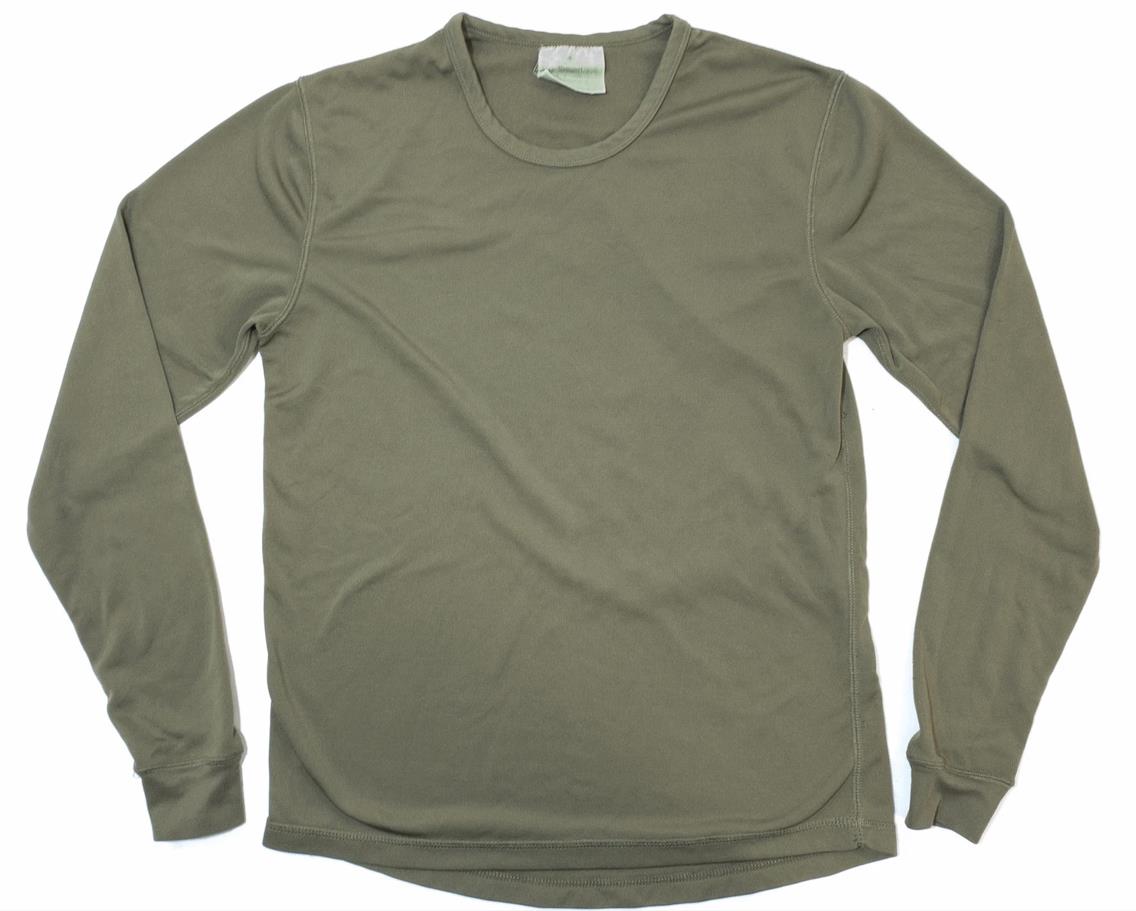 British Army surplus PCS Light Olive Thermal Vest / Base Layer