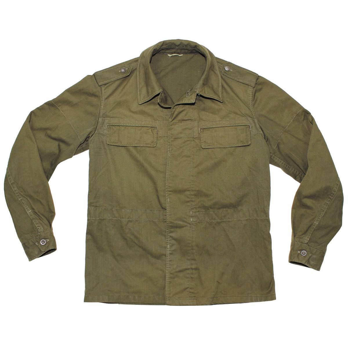 NEW UNISSUED czech army surplus olive green parka