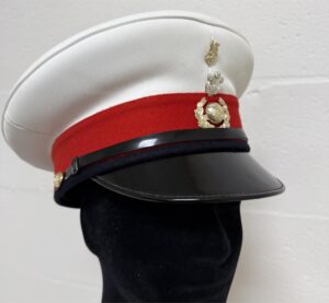 British miltary surplus Royal MArines Dress Uniform Peaked Cap